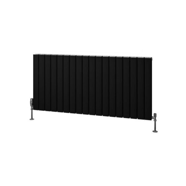 Eastbrook Hadleigh Aluminium Designer Radiator Matt Black - Image 8