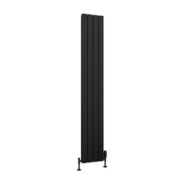 Eastbrook Hadleigh Aluminium Designer Radiator Matt Black - Image 14