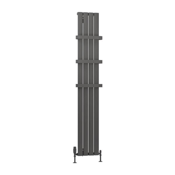 Eastbrook Sandhurst Towel Hanger Matt Anthracite - Image 2