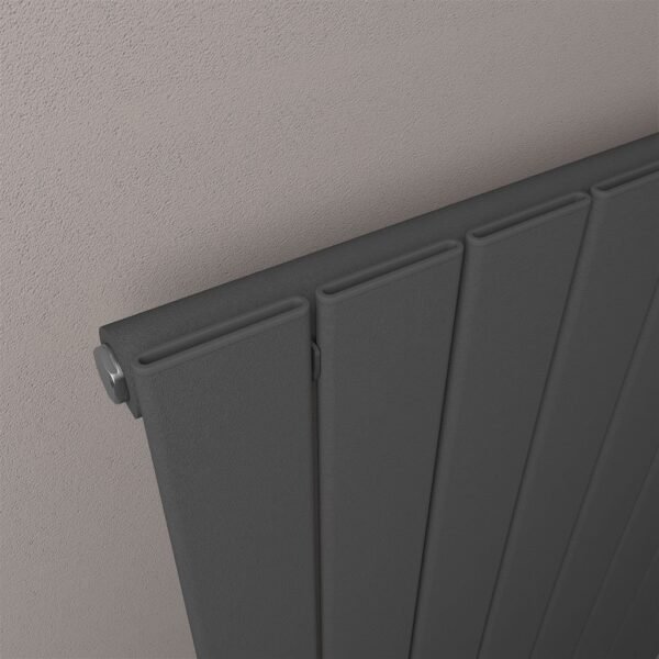 Eastbrook Addington Type 10 Aluminium Designer Radiator Matt Anthracite - Image 3