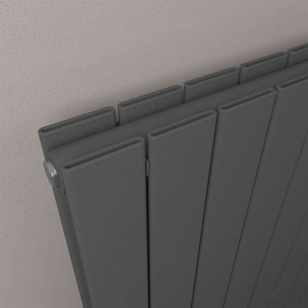 Eastbrook Addington Type 20 Aluminium Designer Radiator Matt Anthracite - Image 3