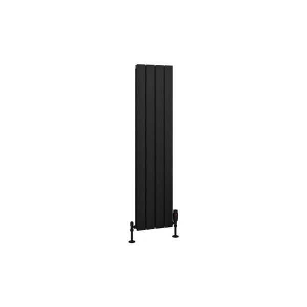 Eastbrook Hadleigh Aluminium Designer Radiator Matt Black - Image 10