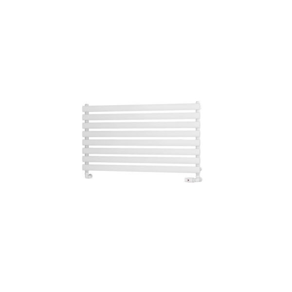 Eastbrook Tunstall Designer Heated Towel Rail Matt White - Image 2