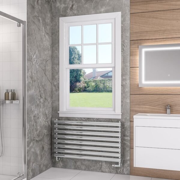 Eastbrook Tunstall Designer Heated Towel Rail Chrome
