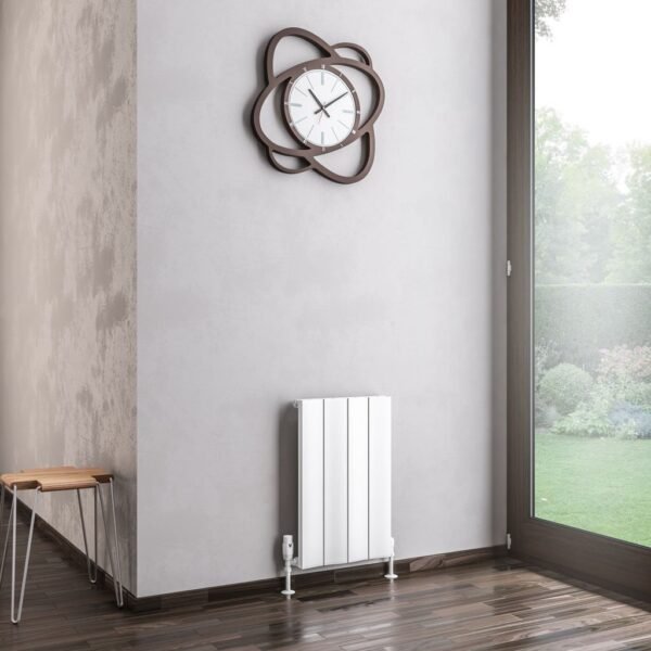 Eastbrook Fairford Aluminium Designer Radiator Matt White