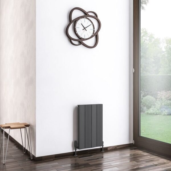 Eastbrook Fairford Aluminium Designer Radiator Matt Anthracite