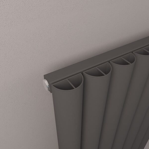 Eastbrook Kelmscott Aluminium Designer Radiator Matt Anthracite - Image 5