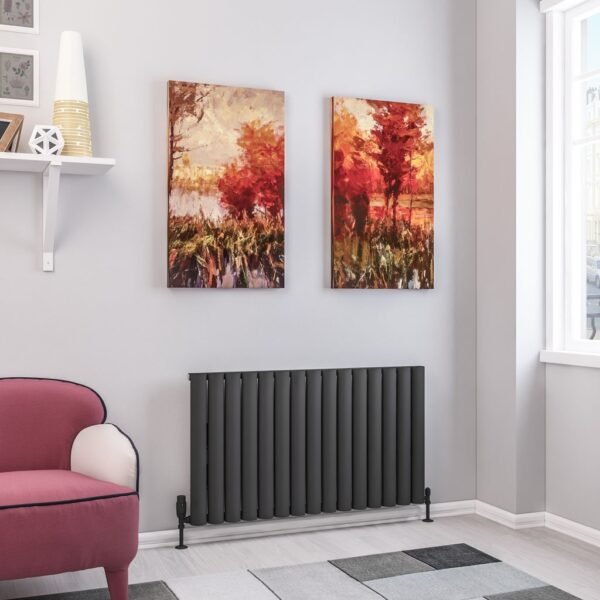 Eastbrook Kelmscott Aluminium Designer Radiator Matt Anthracite - Image 8