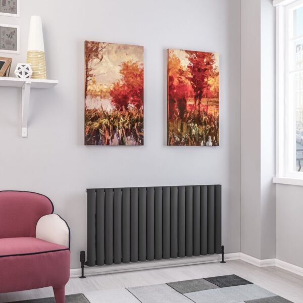 Eastbrook Kelmscott Aluminium Designer Radiator Matt Anthracite - Image 9