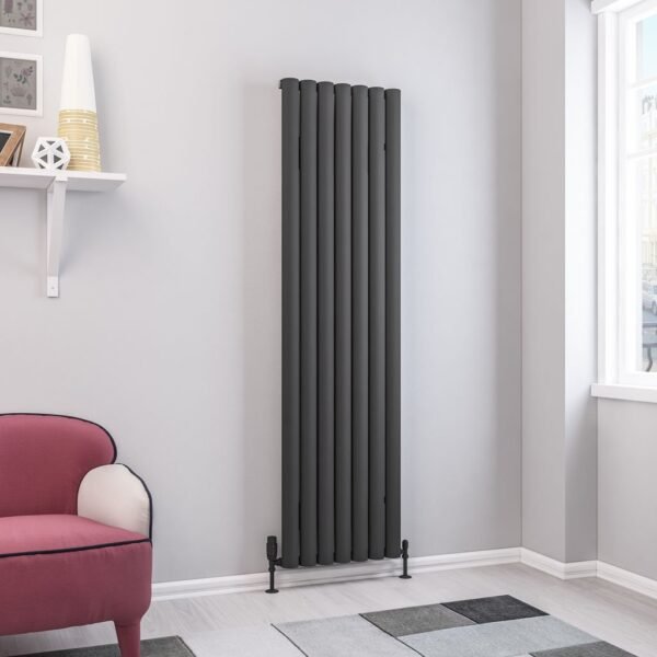 Eastbrook Kelmscott Aluminium Designer Radiator Matt Anthracite - Image 13