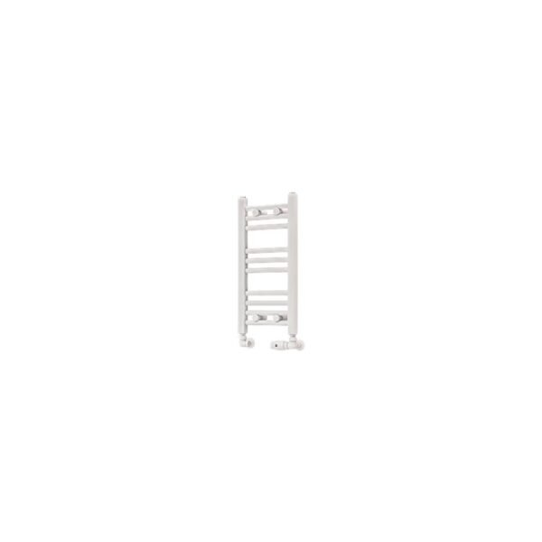 Eastbrook Wingrave Straight Heated Towel Rail Matt White