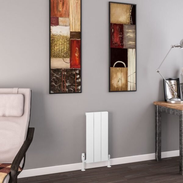 Eastbrook Charlton Aluminium Designer Radiator Matt White