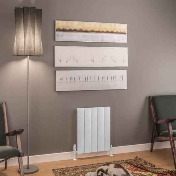 Eastbrook Tordino Aluminium Radiator Matt White