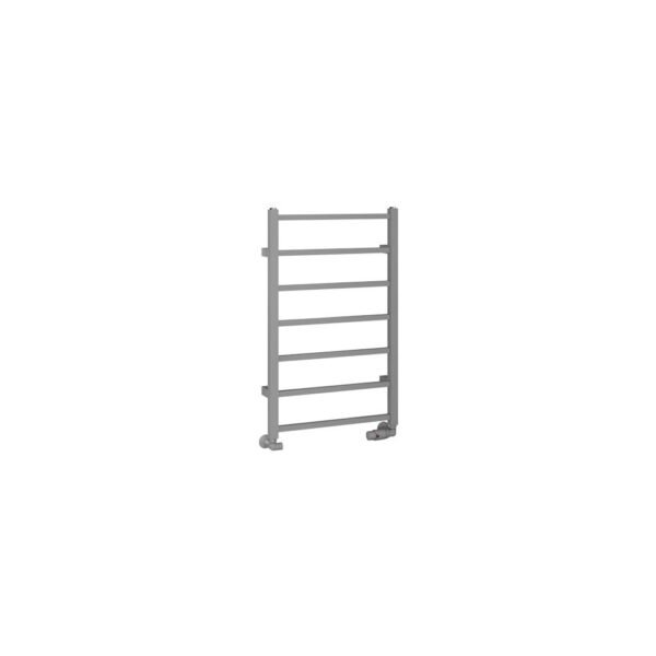 Eastbrook Tuscan Square Straight Heated Towel Rail Matt Grey - Image 2