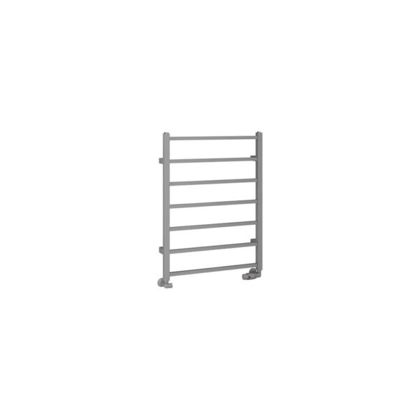 Eastbrook Tuscan Square Straight Heated Towel Rail Matt Grey - Image 5