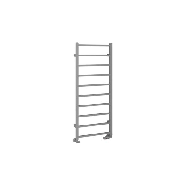 Eastbrook Tuscan Square Straight Heated Towel Rail Matt Grey - Image 6
