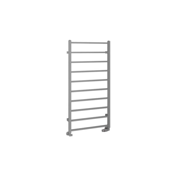 Eastbrook Tuscan Square Straight Heated Towel Rail Matt Grey - Image 7