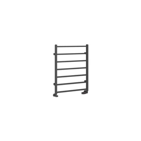 Eastbrook Tuscan Square Straight Heated Towel Rail Matt Anthracite - Image 5