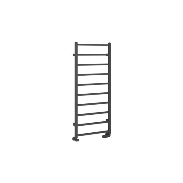 Eastbrook Tuscan Square Straight Heated Towel Rail Matt Anthracite - Image 6