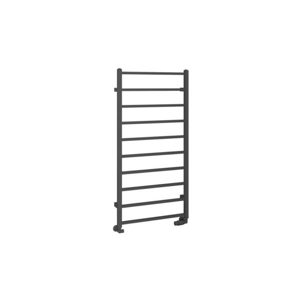 Eastbrook Tuscan Square Straight Heated Towel Rail Matt Anthracite - Image 7