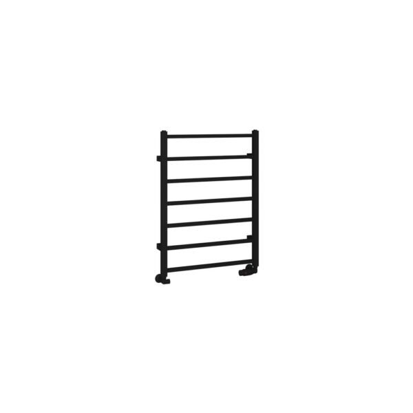 Eastbrook Tuscan Square Straight Heated Towel Rail Matt Black - Image 5