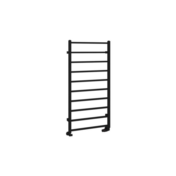 Eastbrook Tuscan Square Straight Heated Towel Rail Matt Black - Image 7