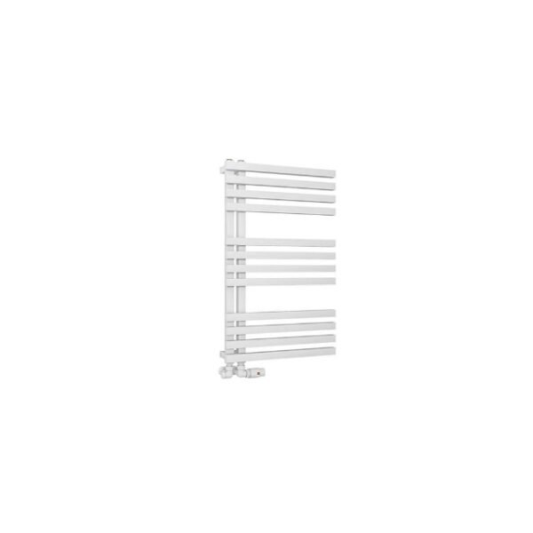 Eastbrook Reinbach Designer Straight Heated Towel Rail Matt White