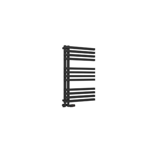 Eastbrook Reinbach Designer Straight Heated Towel Rail Matt Black