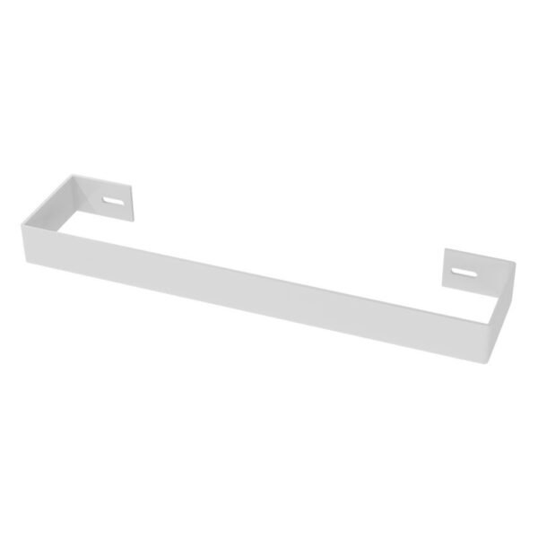 Eastbrook Wingrave Flat Panel Towel Hanger Gloss White