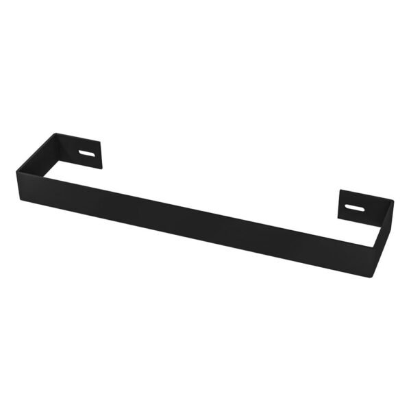 Eastbrook Wingrave Flat Panel Towel Hanger Matt Black
