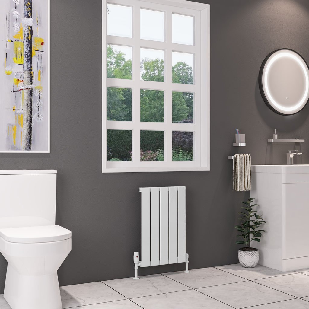 Eastbrook Deddington Single Designer Radiator Gloss White