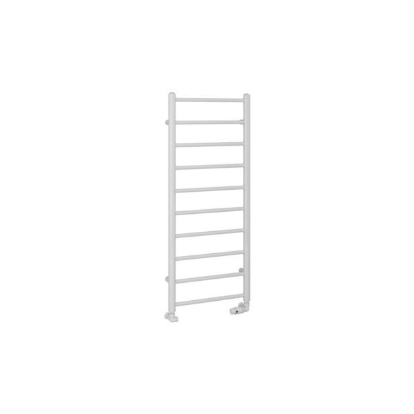 Eastbrook Tuscan Round Straight Heated Towel Rail Gloss White - Image 6
