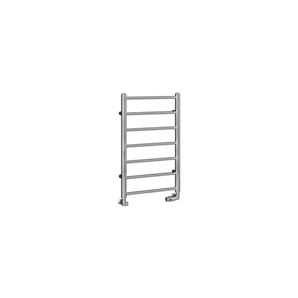 Eastbrook Tuscan Round Straight Heated Towel Rail Chrome - Image 2