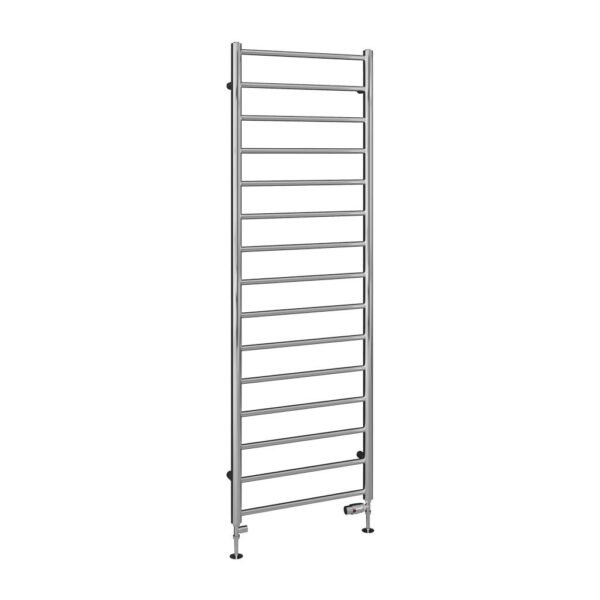 Eastbrook Tuscan Round Straight Heated Towel Rail Chrome - Image 9
