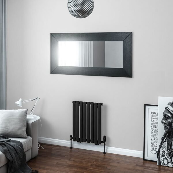 Eastbrook Tunstall Designer Radiator Matt Black - Image 2