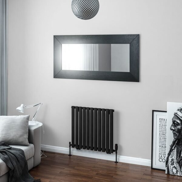 Eastbrook Tunstall Designer Radiator Matt Black - Image 3