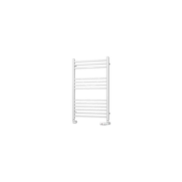Eastbrook Tuscan Square Multirail Straight Heated Towel Rail Gloss White