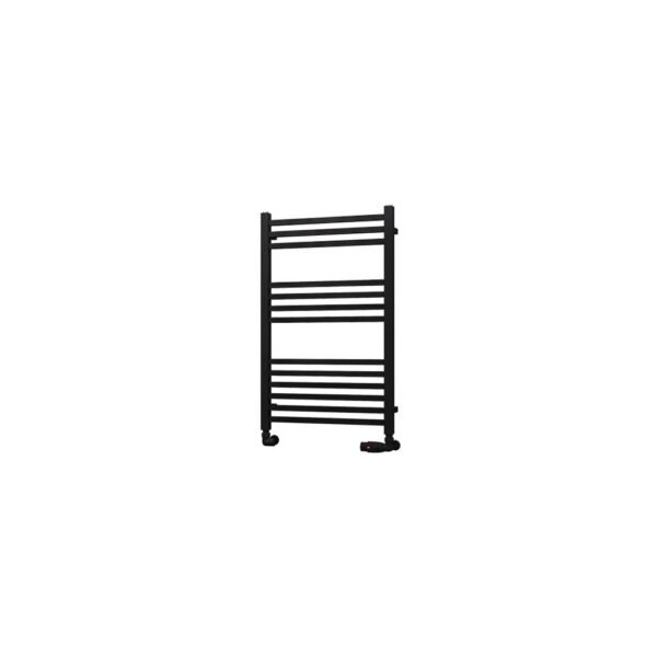 Eastbrook Tuscan Square Multirail Straight Heated Towel Rail Matt Black