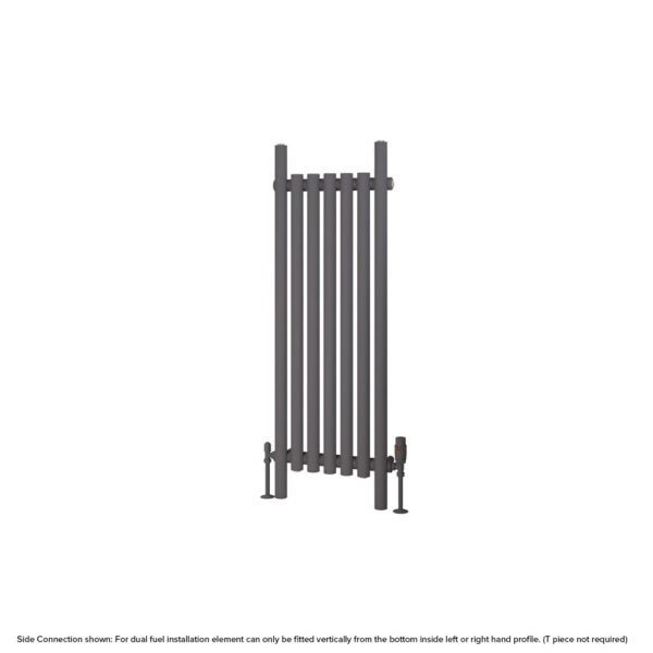 Eastbrook Lambourne Single Designer Radiator Matt Anthracite