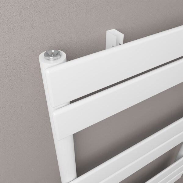 Eastbrook Addington Type 10 Designer Heated Towel Rail Gloss White - Image 3