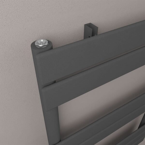 Eastbrook Addington Type 10 Designer Heated Towel Rail Matt Anthracite - Image 3
