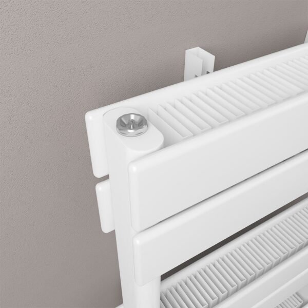Eastbrook Addington Type 21 Designer Heated Towel Rail Gloss White - Image 3