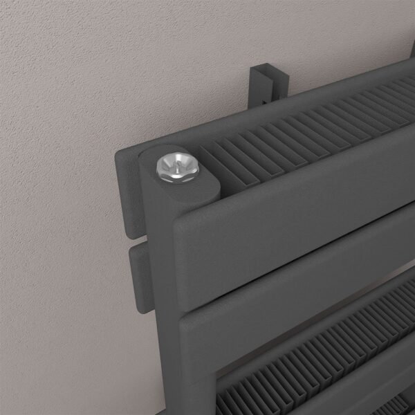Eastbrook Addington Type 21 Designer Heated Towel Rail Matt Anthracite - Image 3