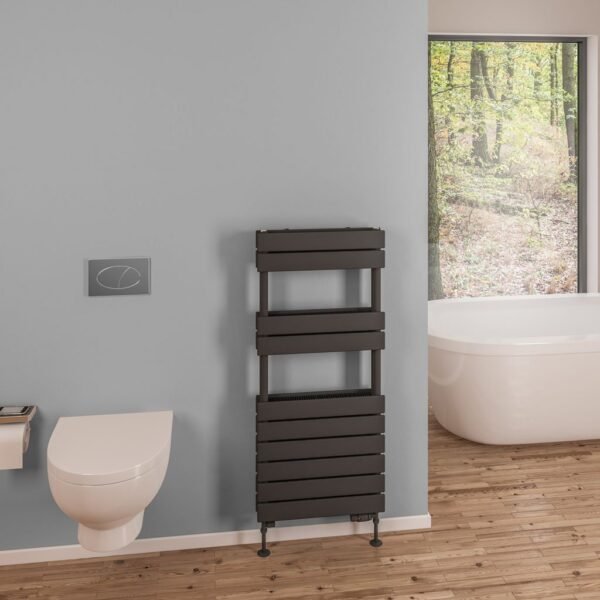 Eastbrook Addington Type 21 Designer Heated Towel Rail Matt Anthracite