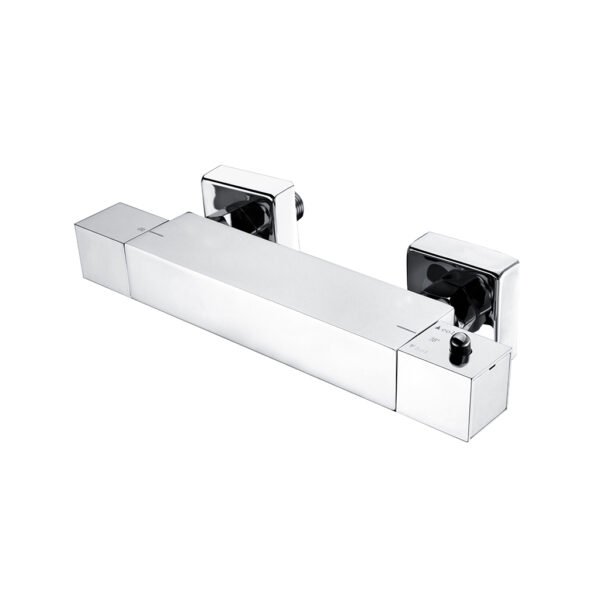 Eastbrook Square 1 Outlet Thermostatic Bar Shower Valve