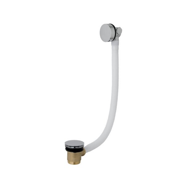 Eastbrook Round Waterfall Overflow Bath Filler With Waste Chrome