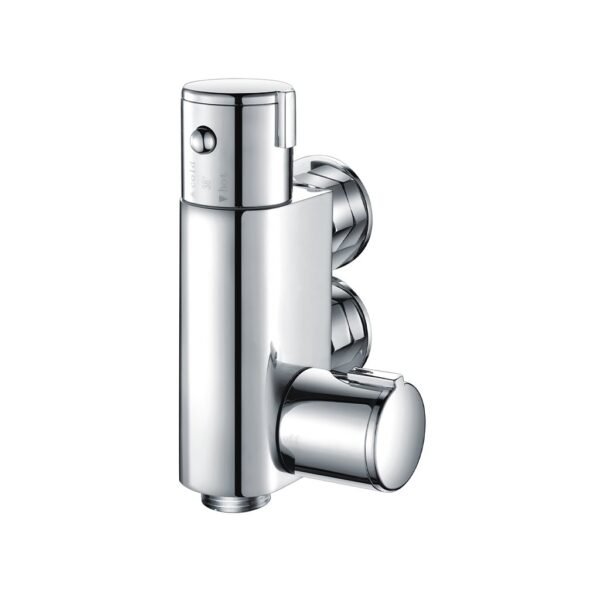 Eastbrook Vertical Thermostatic Exposed Shower Valve Chrome