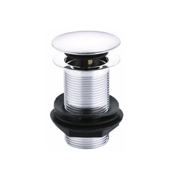 Eastbrook Unslotted Sprung Plug Basin Waste Chrome