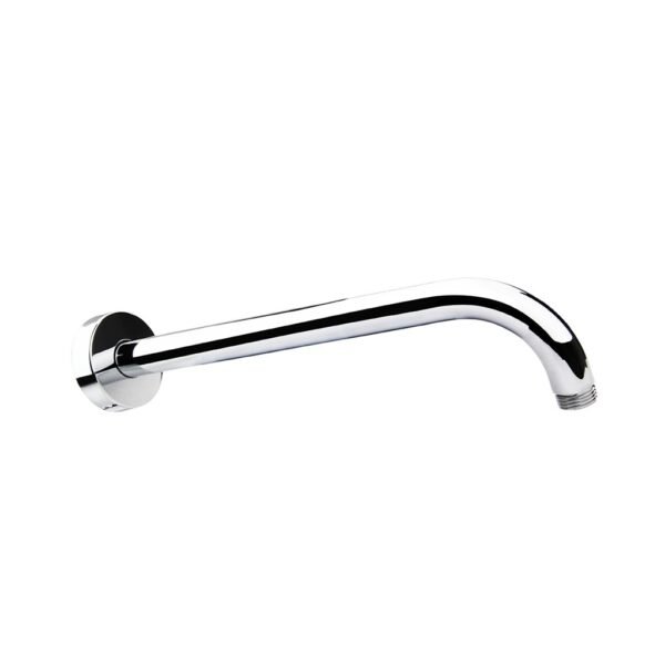 Eastbrook Round Wall Mounted Shower Arm 220mm Long Chrome