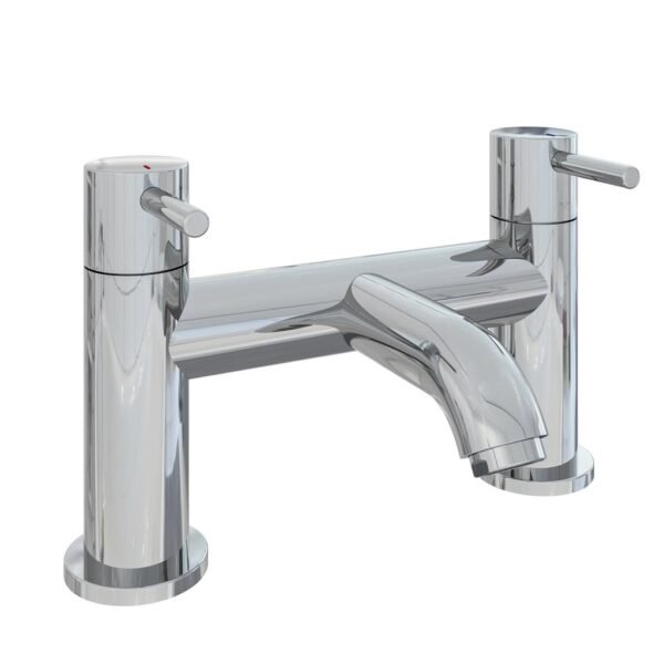 Eastbrook Meriden Deck Mounted Bath Filler Tap With Curve Spout
